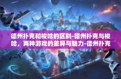 德州扑克和梭哈的区别-德州扑克与梭哈，两种游戏的差异与魅力-德州扑克和梭哈的区别
