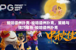 梭哈德州扑克-梭哈德州扑克，策略与技巧解析-梭哈德州扑克