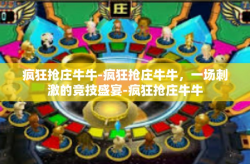 疯狂抢庄牛牛-疯狂抢庄牛牛，一场刺激的竞技盛宴-疯狂抢庄牛牛
